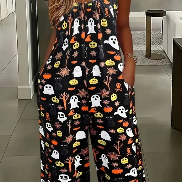 Oversized Halloween Jumpsuit - Picture 2 of 5